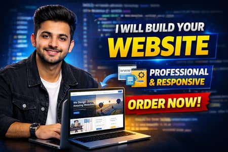 I Will Build Your Website – Web Developer Available