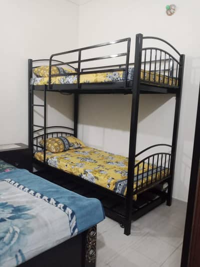 Kids Bunk Bed, iron bunk bed, double bed, single bed, furniture