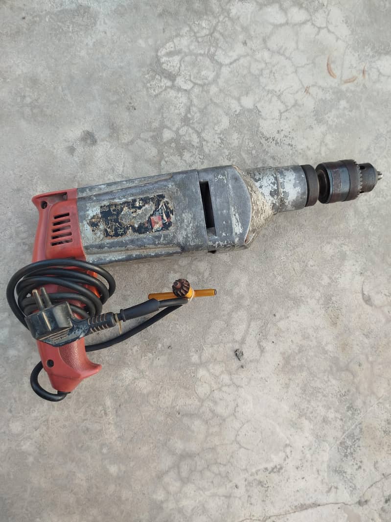 Drill Machine پچیس سال پرانی جینئن کنڈیشن ڈرل 0