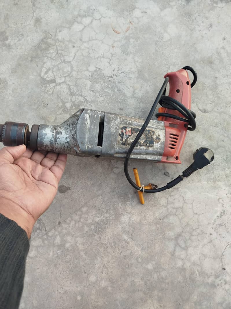 Drill Machine پچیس سال پرانی جینئن کنڈیشن ڈرل 2