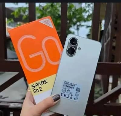 Tecno Spark Go 2 Only 20 days Used Official PTA Dual Sim Complete box