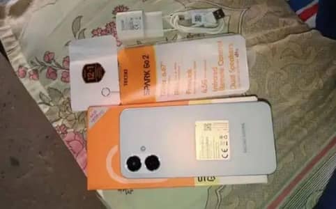 Tecno Spark Go 2 Only 20 days Used Official PTA Dual Sim Complete box