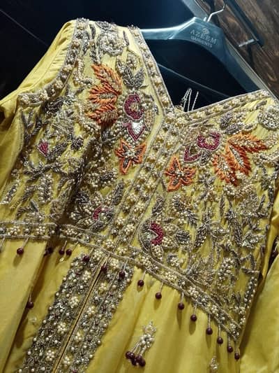 one time used mehndi dress for sale