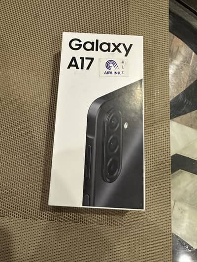Samsung A17 8/256  black colour