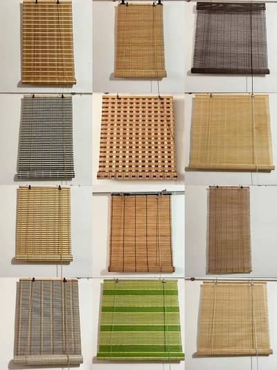 BAMBOO CHICKS / BAMBOO BLINDS / WINDOW CHICK BLIND