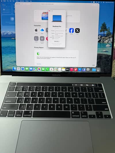 MacBook pro 16 inches 32/512 gb core i9 2019