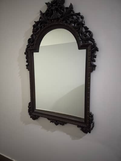 Console table and mirror