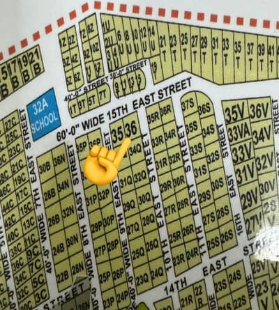 Defence 509 yards plot for sale