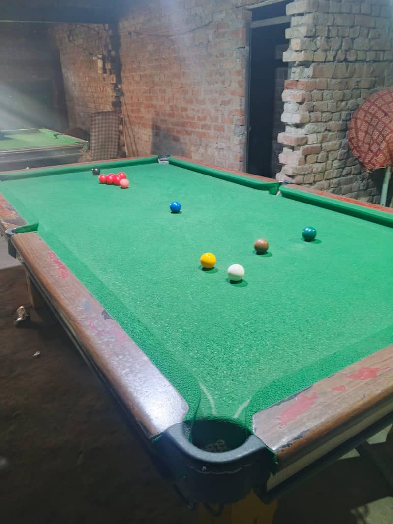 snooker table 2