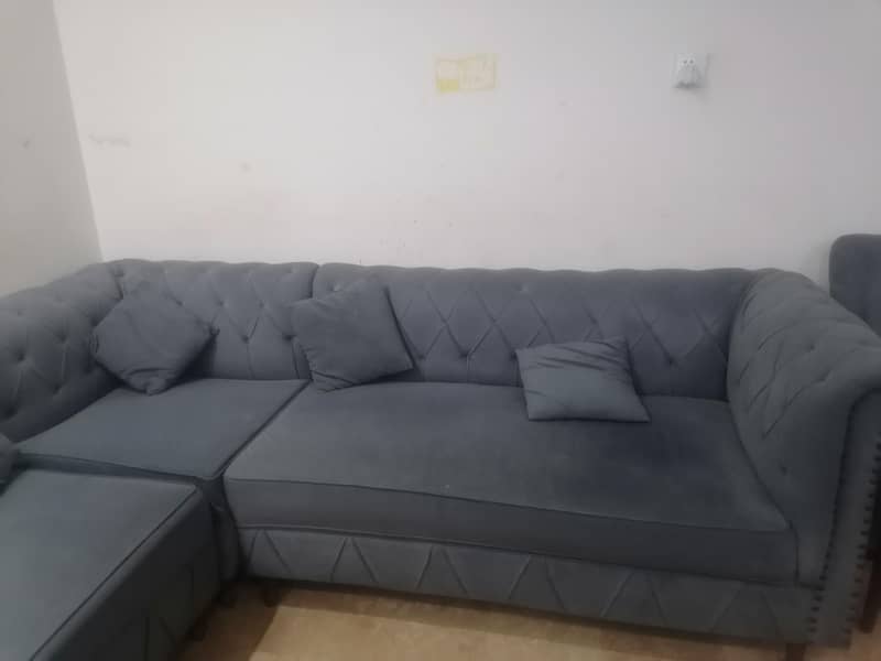 L - shape sofa 1