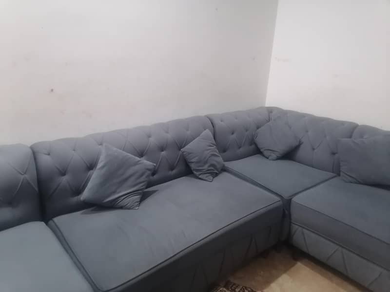 L - shape sofa 2