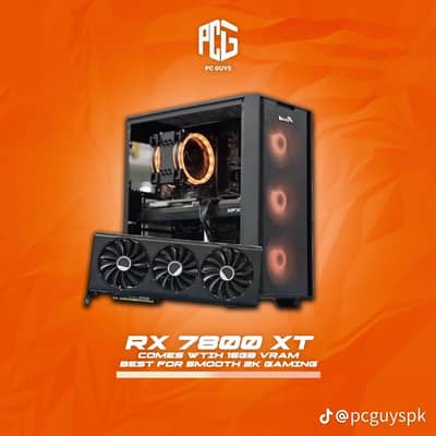 Gaming pc rx7800xt(16)gb