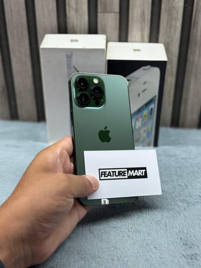13 Pro | 256GB | 100% Health | PTA Approved | Alpine Green | Apple