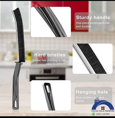 Bathroom Corner Cleaning Brush - Pack Of 2