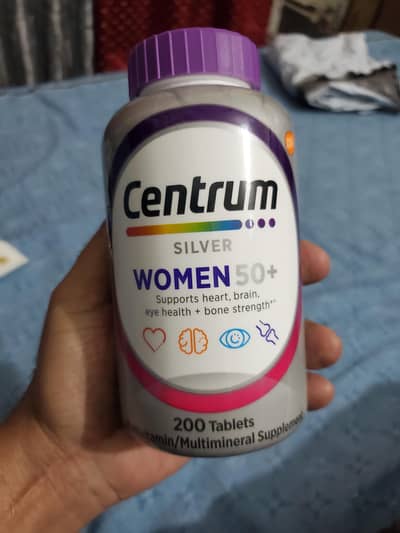 centrum Siler women 50+/200 TAB /HEART BRAIN EYE HEALTH BONE STRENGTH