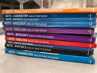 Kets Mdcat books All subjects