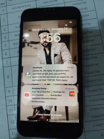 iPhone 8 64/4 non pta black clour