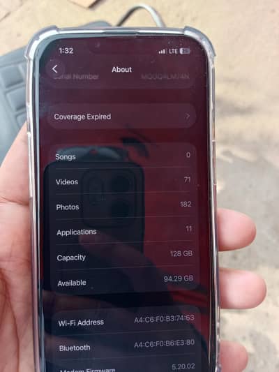 iPhone 13 non pta water Peck saaf condition he urgent sale krna he