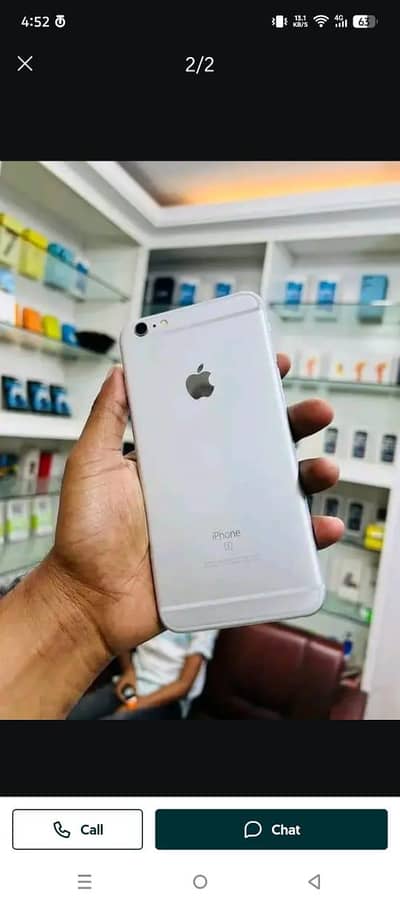 iPhone 6s plus 128GB only WhatsApp number 03468444939