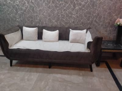 sofa set and three tables sale in Johar town Lahore