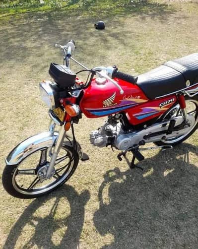 Honda CD 70cc bike for saleWhatsApp032=97=55=46=68