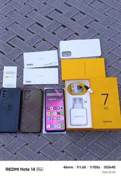 Realme 7 Pro Complete Box