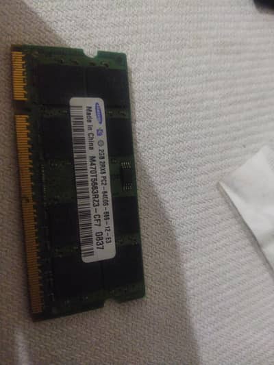 DDR2 ram samsung 2gb stick