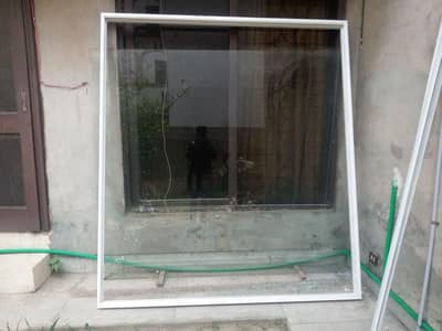 Tmpered glass window frame. . Calls only. DHA