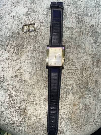 Gold plated Citizen Square Dial