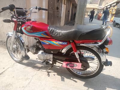 Handa 70 all ok engine not open bike all ok hay genuine condition