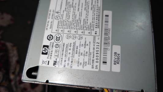 power supply with double 6 pin for pc an graphics card