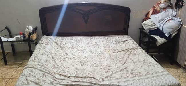 king size bed without mattress