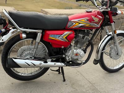 Honda 125 model 2025 Islamabad number