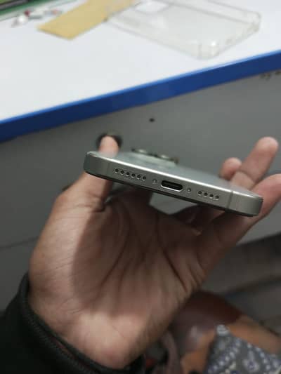 Iphone 15 pro max non pta esim with box cable nai h