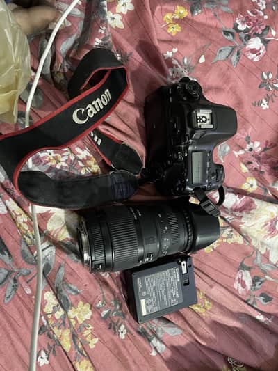 Canon 70D with 75-300mm lens