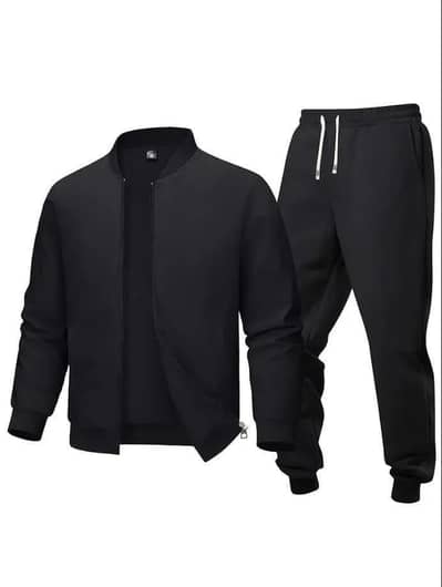 Stylish Men’s Zipper Track Suit – Winter Essential! 