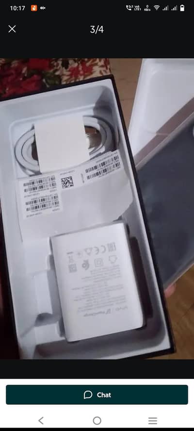 vivo 80watt genuine charger not used not touch