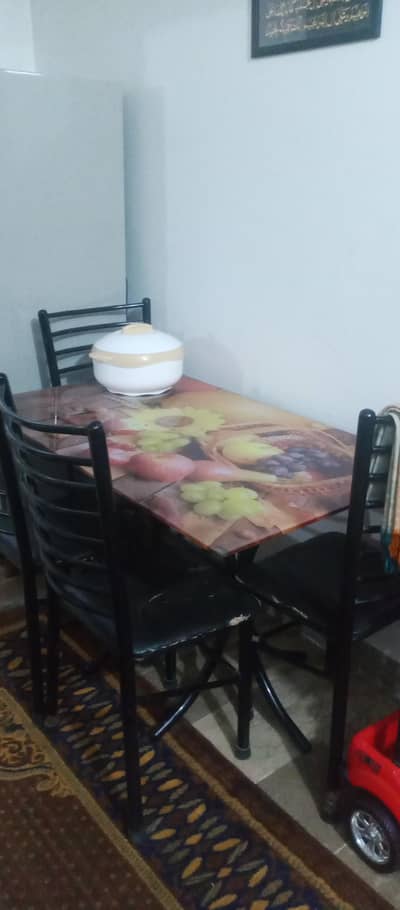 iron dining table