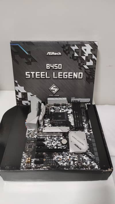 Motherboard B450 Asrock Steel Legend + Cooler