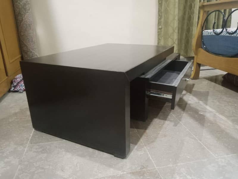 solid wood center table 2