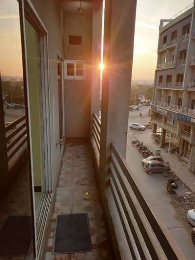 Studio apartment for rent in full maintain new palza in civic center phase4 bahria town rawalipindi