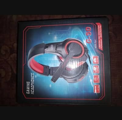 Brand New gaming head set rgb light