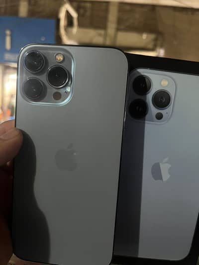 13 pro max factory unlocked 128 gb box and sat