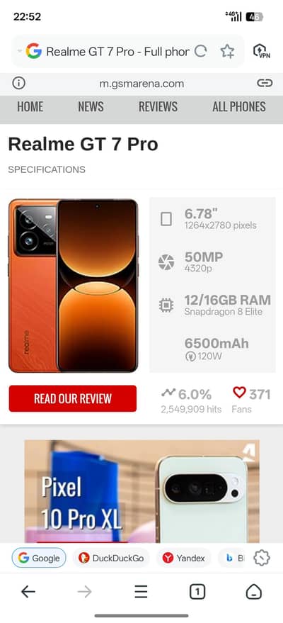 realme gt7 pro 10 by 10 gen 8 light