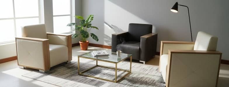 3 single seater sofa set a