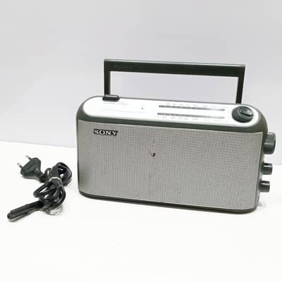 Vintage Sony ICF-703 FM/AM 2-Band Radio with Exc Recp | made in Japan