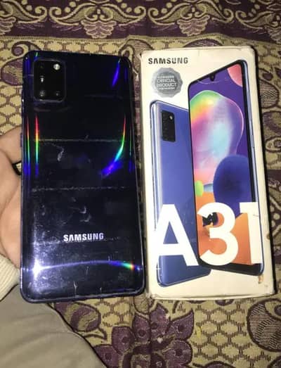 Samsung Galaxy A31 4GB/128GB | 10/10 Condition | With Box | PTA Approv