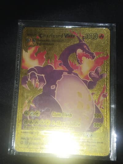 Pokémon card (charizard VMAX 330Hp)