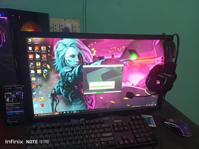 LG LED 24inch for sell dp and DVI and VGA Port