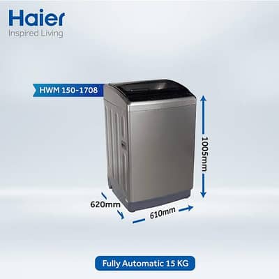 Haier 15KG Automatic washing machine for sale